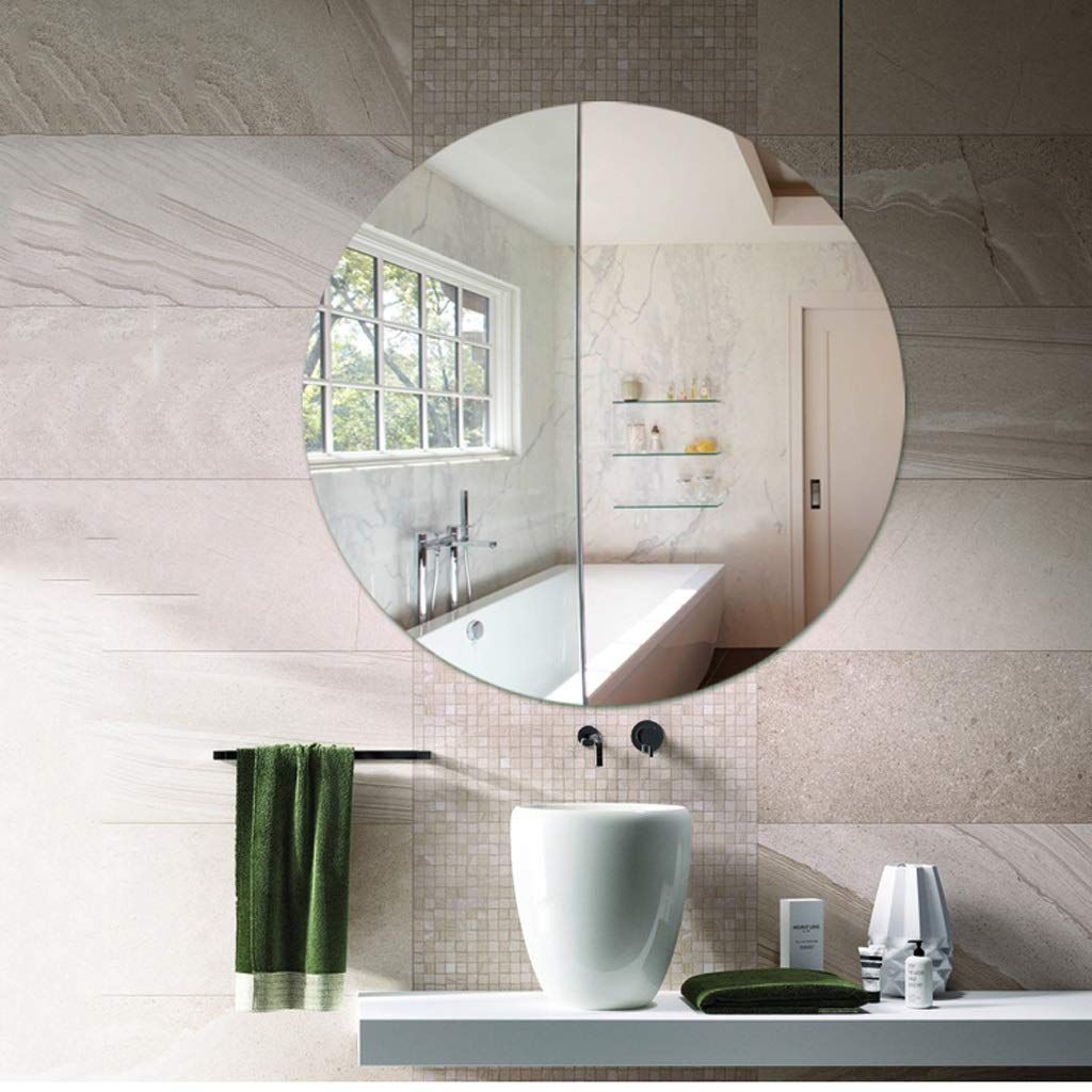 Podstawowe kształty luster łazienkowych