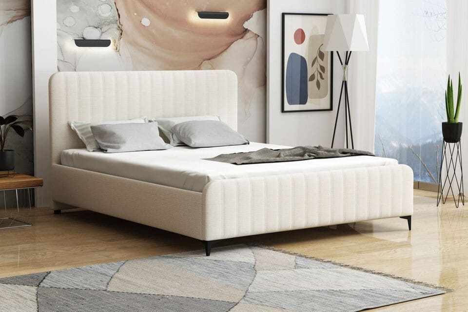 łóżko z pojemnikiem 160x200